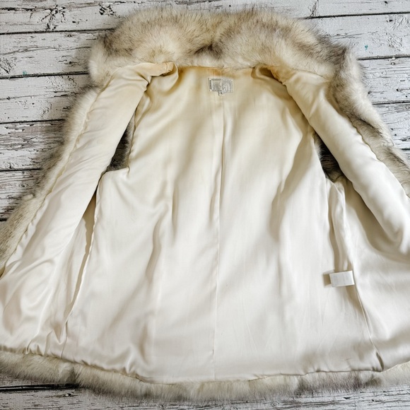 Alberto Makali Faux Fur Suede Vest – Brown, Sleeveless, Sz L, Trendy Boho Style - Picture 9 of 14